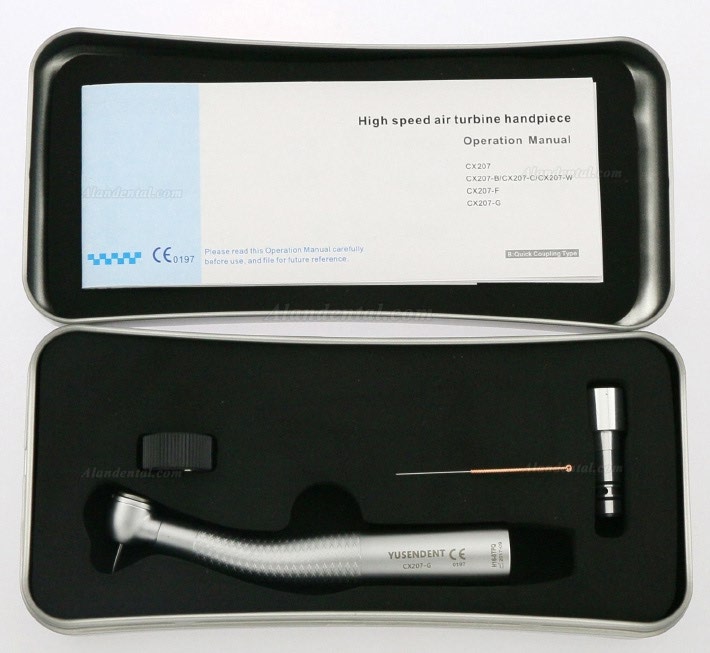 YUSENDENT® CX207-GS-TP Dental Torque Head Handpiece Compatible Sirona (NO Quick Coupler)